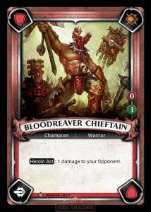 Bloodreaver Chieftain - Foil